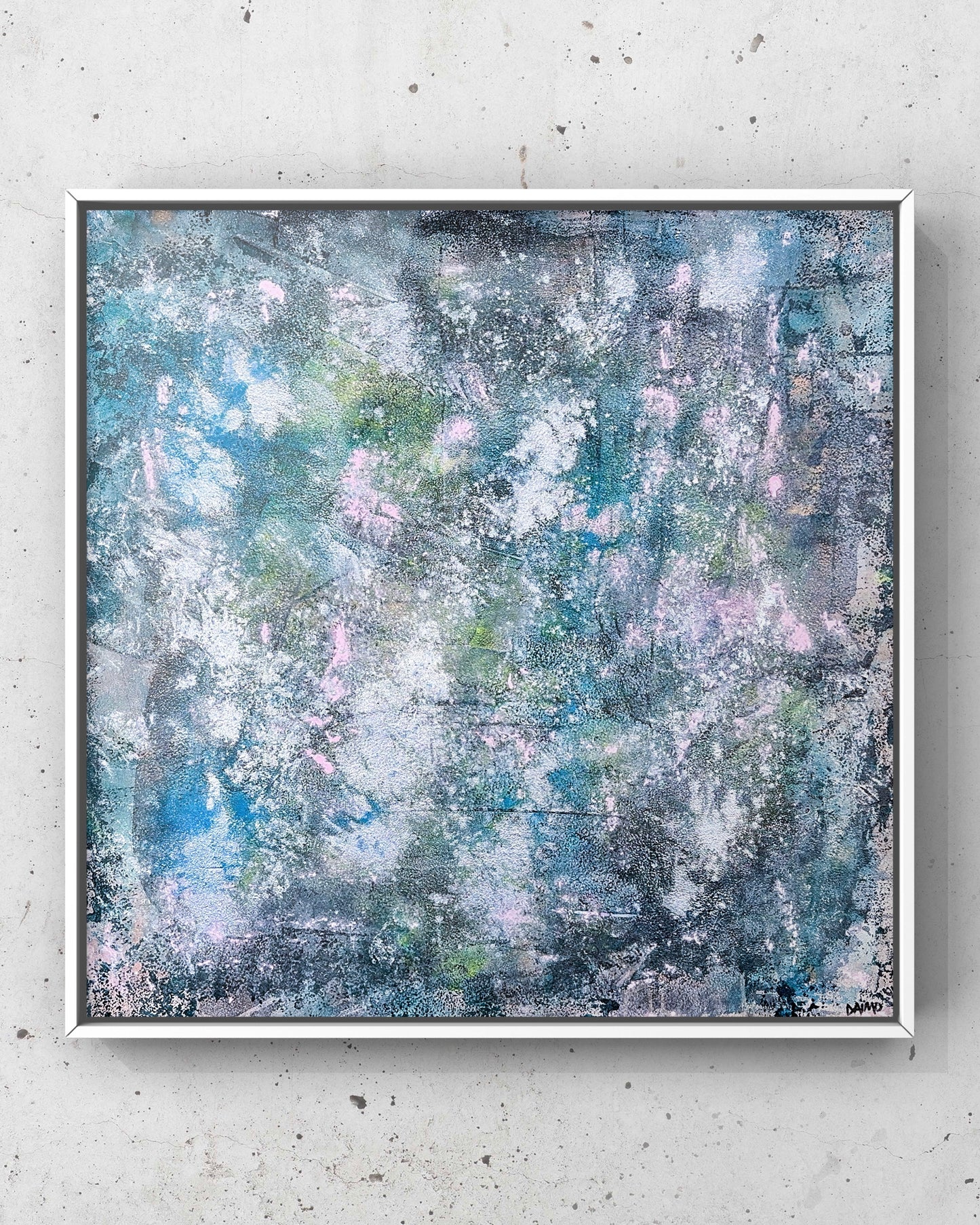 Frosty Spring Canvas  30x30